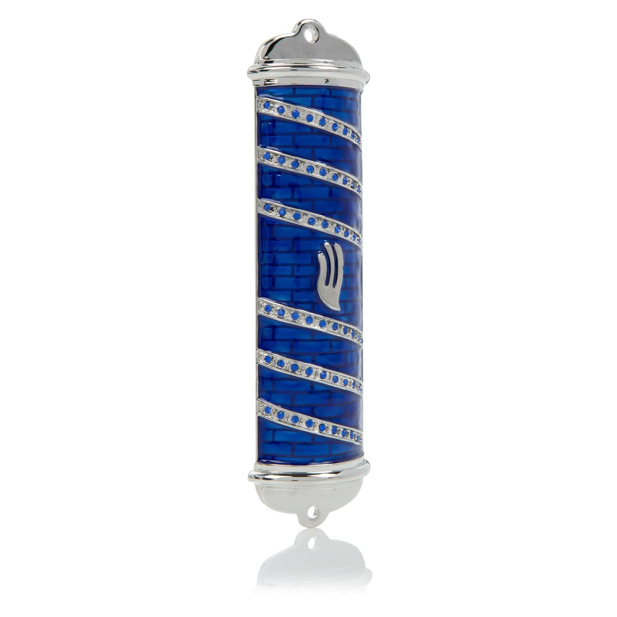 Keren Kopal Blue Modern Mezuzah
