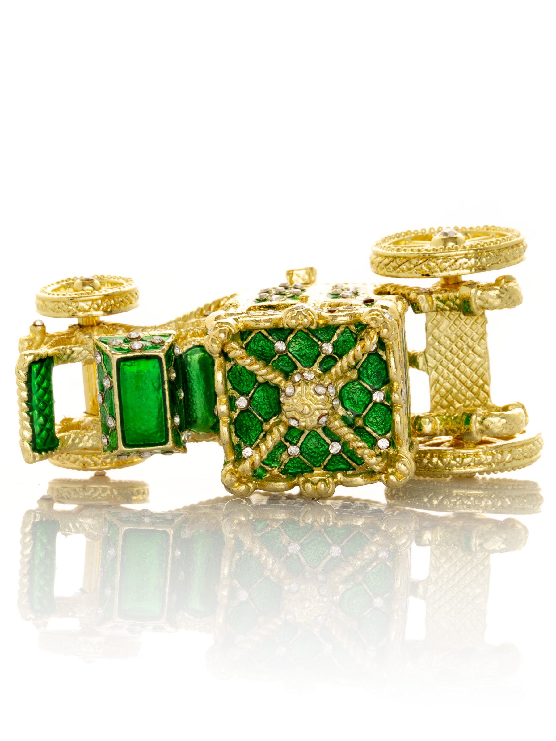 Keren Kopal Gold & Green Carriage