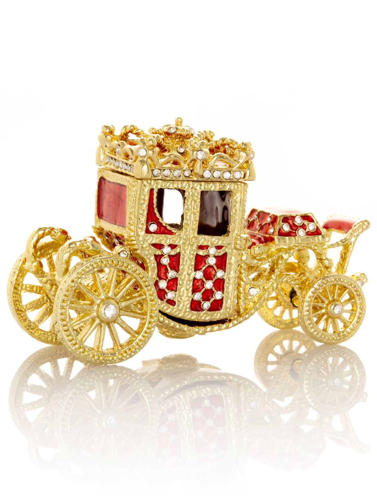 Keren Kopal Gold & Red Carriage