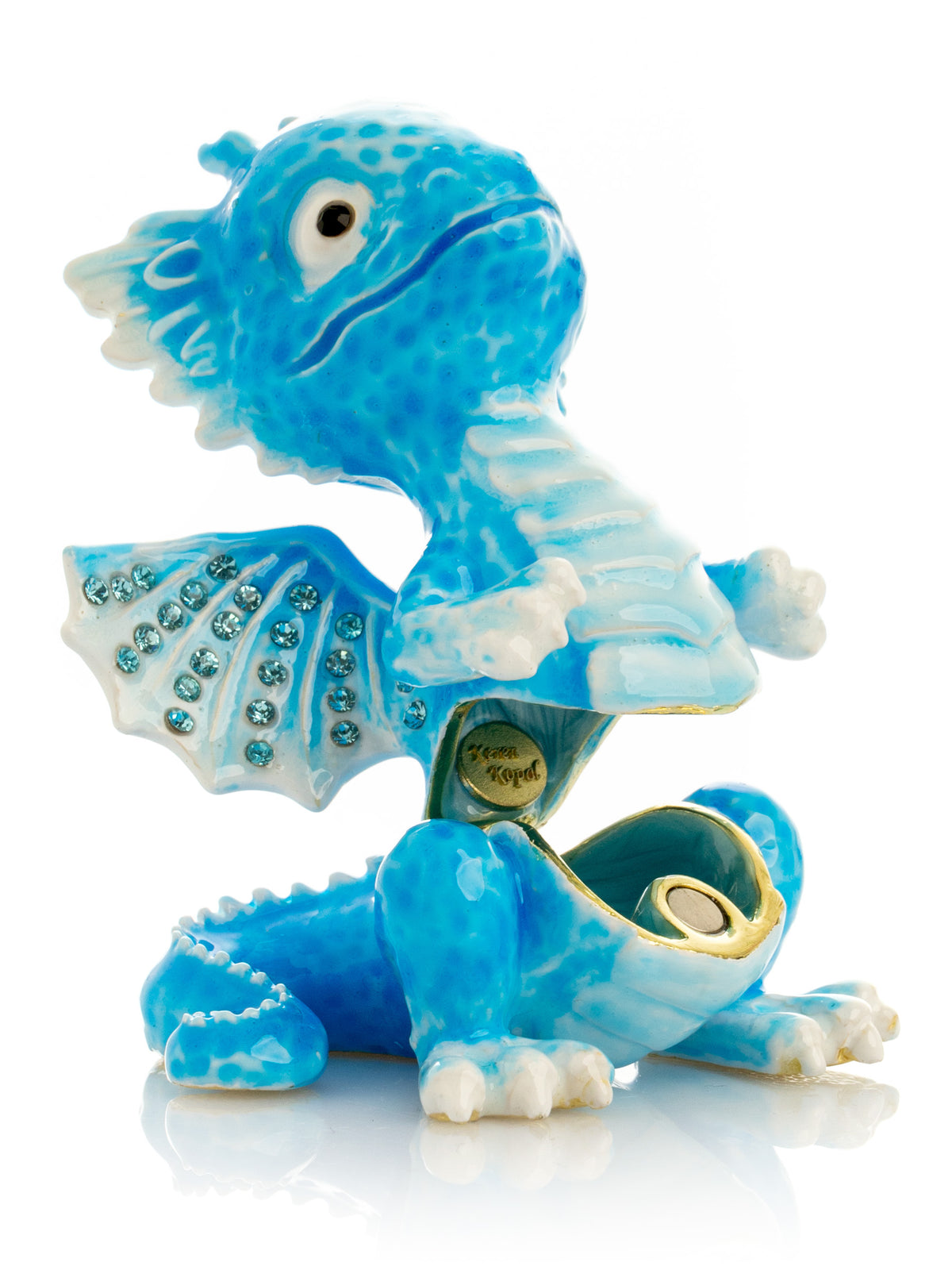 Keren Kopal Cute Blue Chinese Dragon