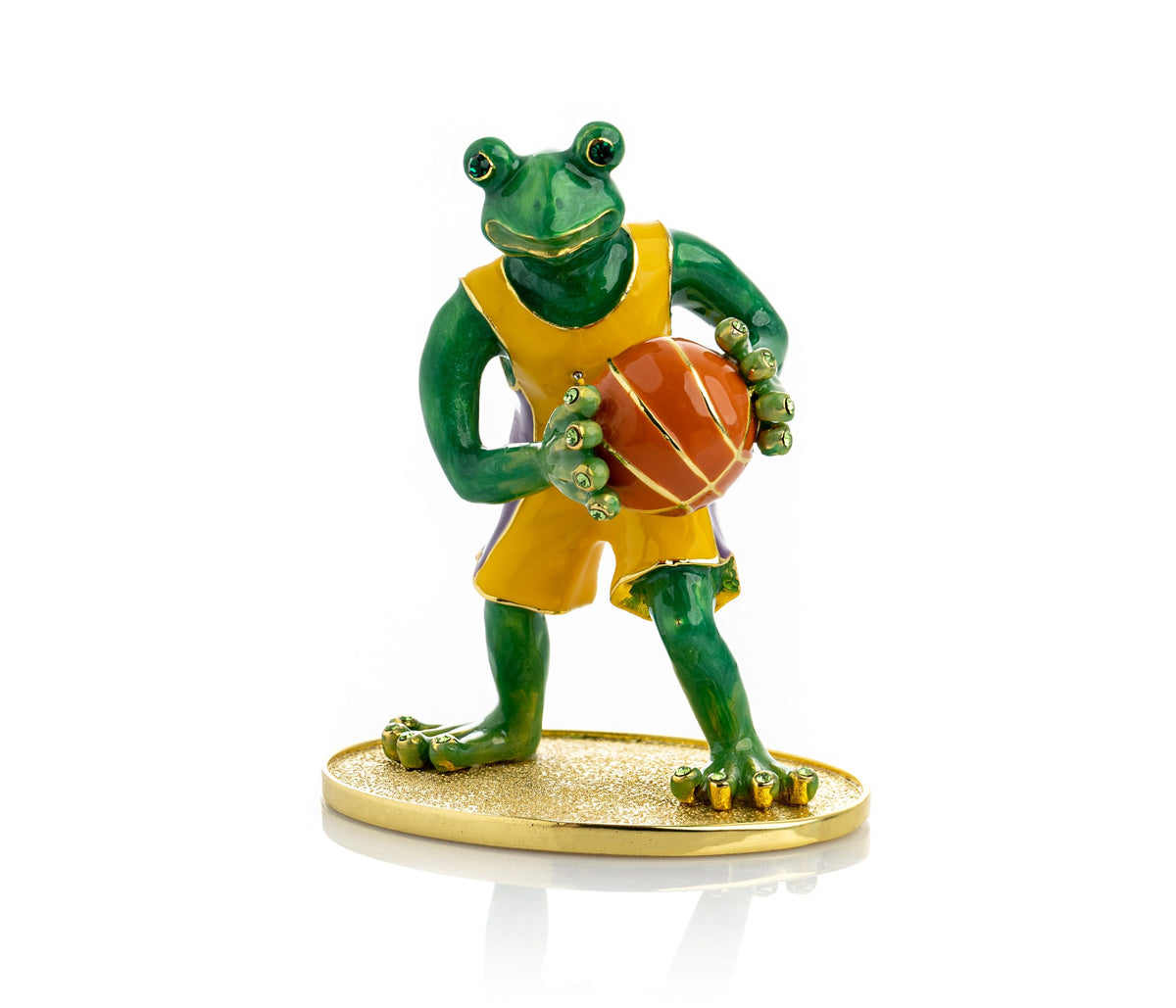 Keren Kopal Frog Playing Basketball