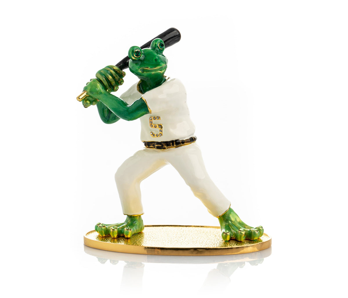 Keren Kopal Frog Playing Baseball