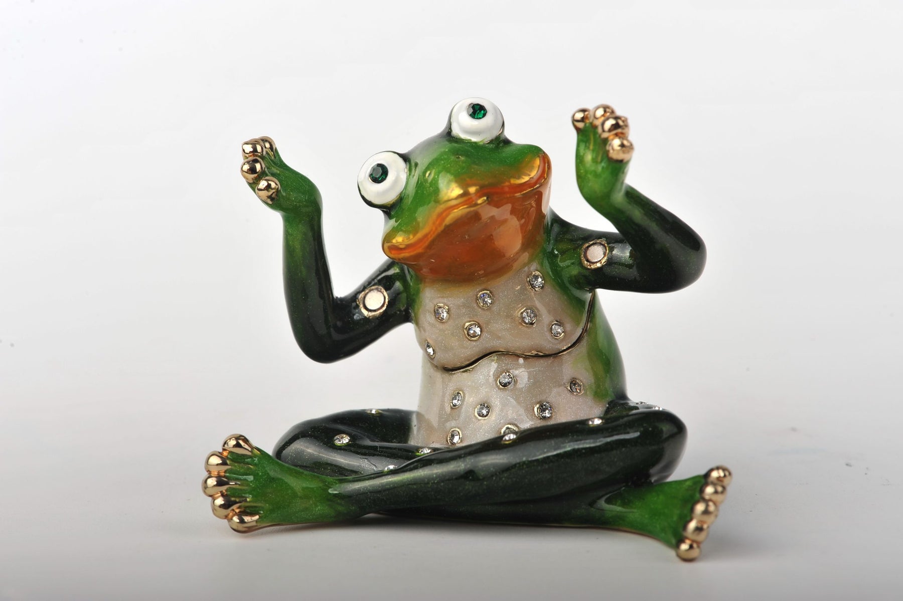 Keren Kopal Baby Frog sitting on a Frog