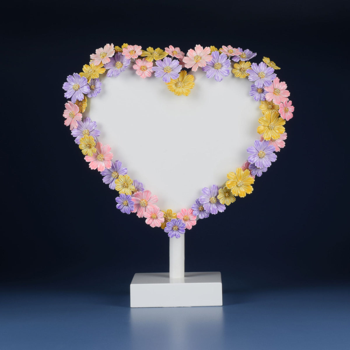 Keren Kopal Butterflies standing heart home decor stand crystals, only 1 made!