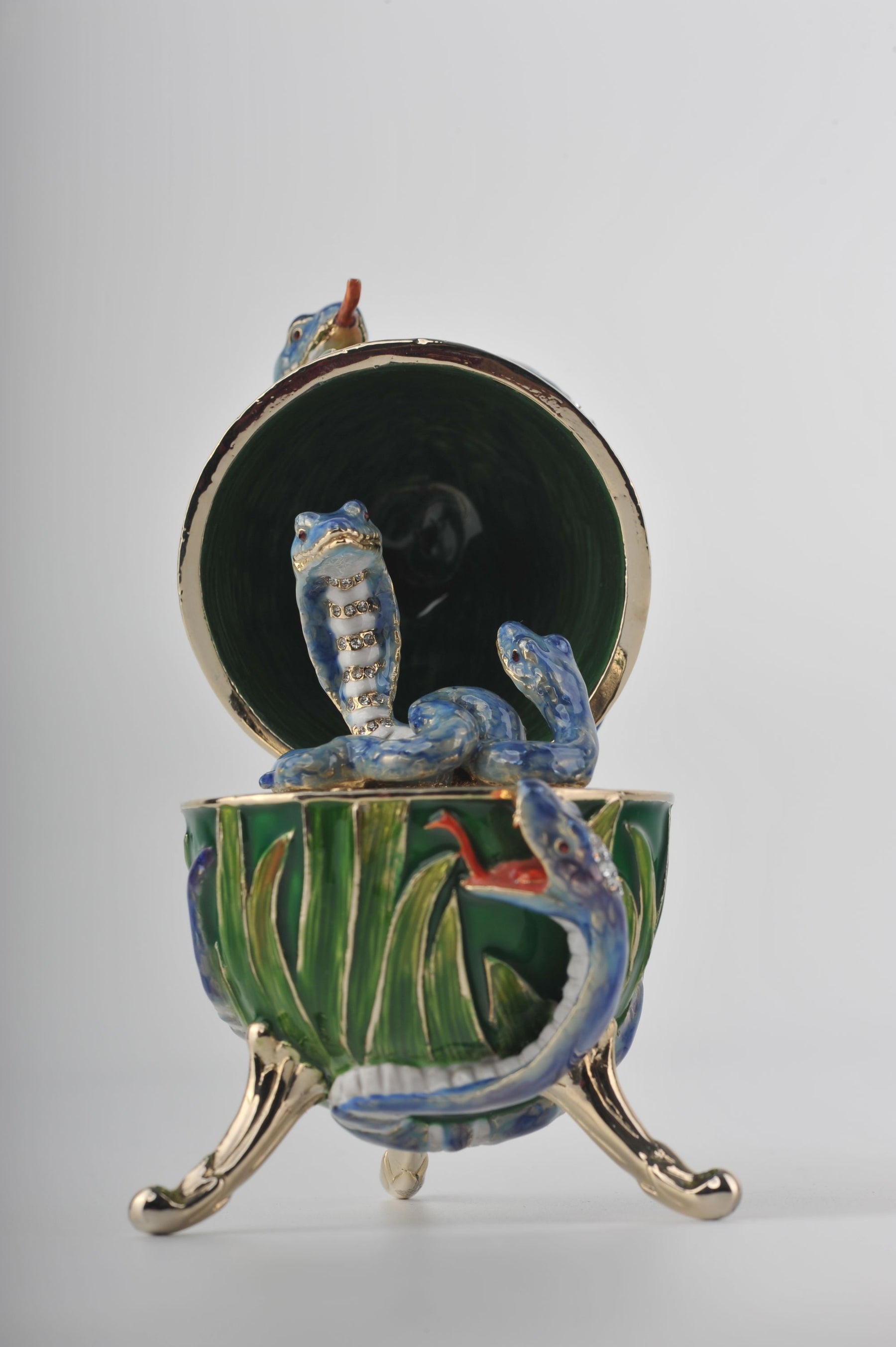Keren Kopal Green Egg with Snakes