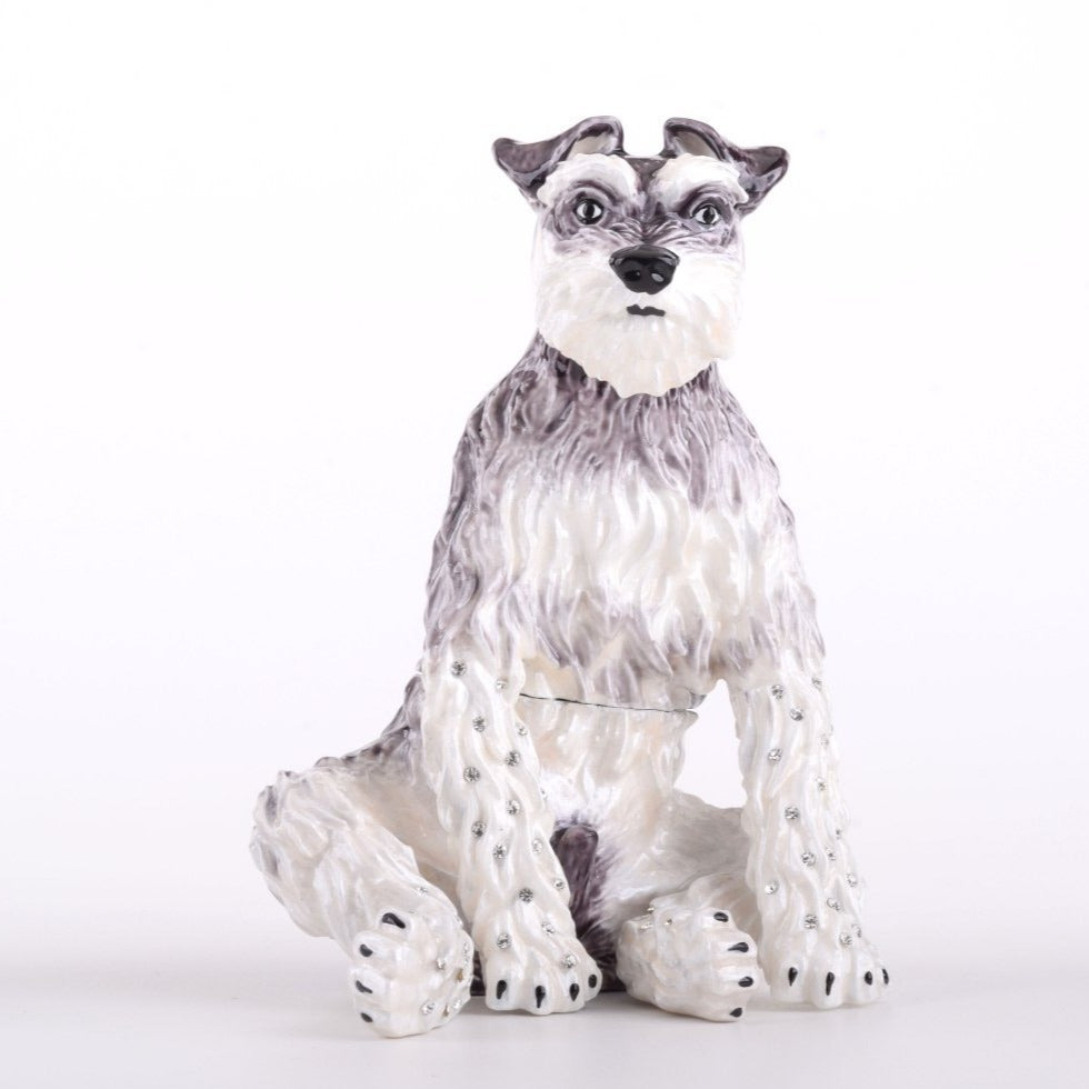Keren Kopal Large white & Black Dog Limited Edition 1 of 250