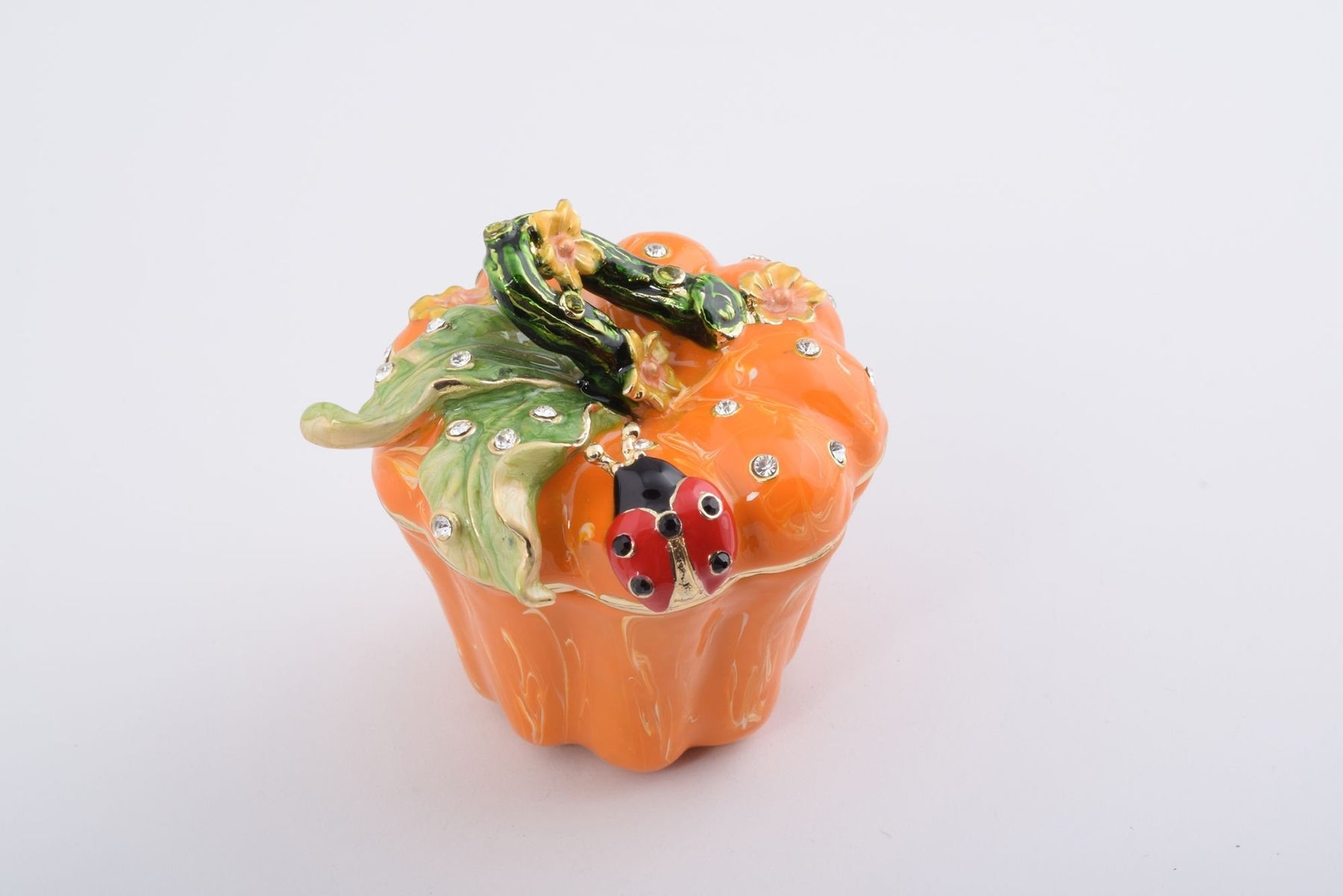 Keren Kopal Pumpkin with a Ladybug Box