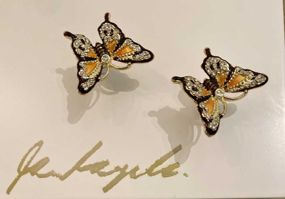 Keren Kopal Butterflies in Perfect Harmony Wall Art White