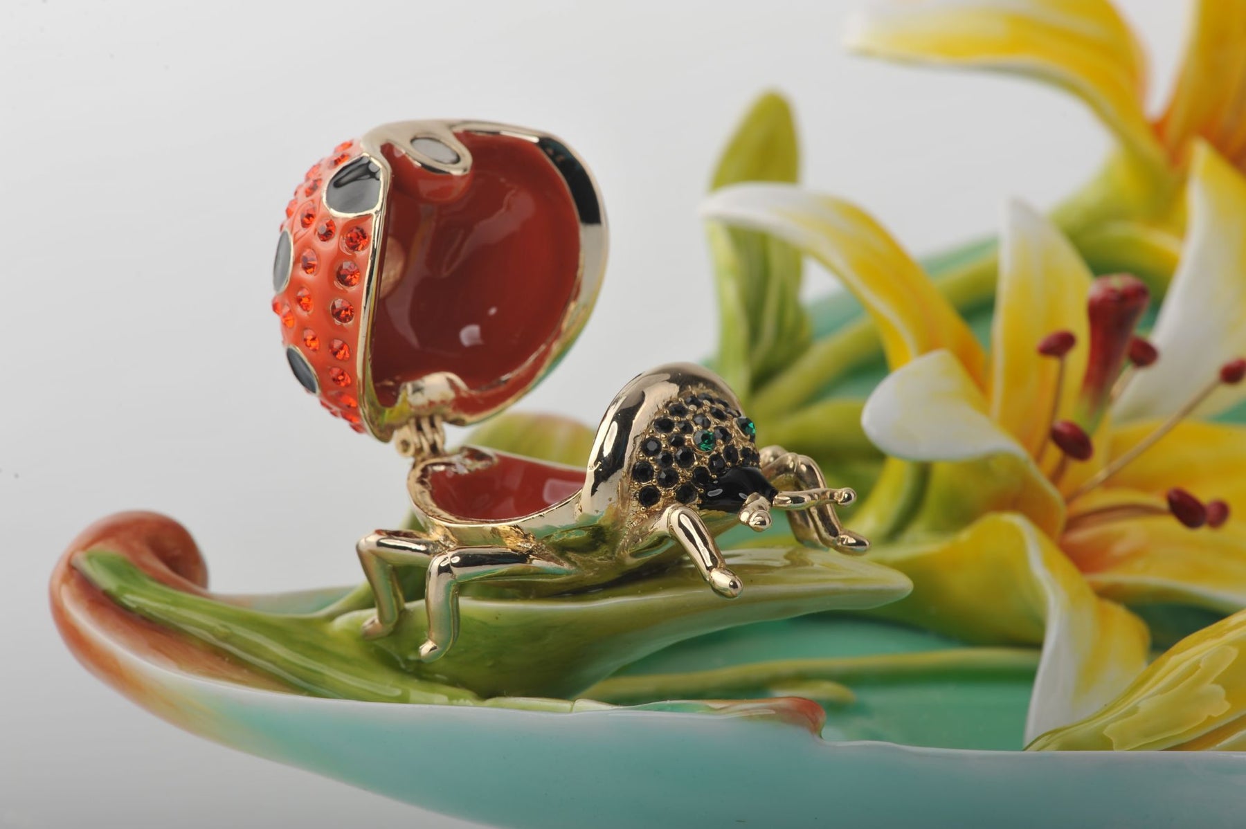 Keren Kopal Trinket Plate with Ladybug
