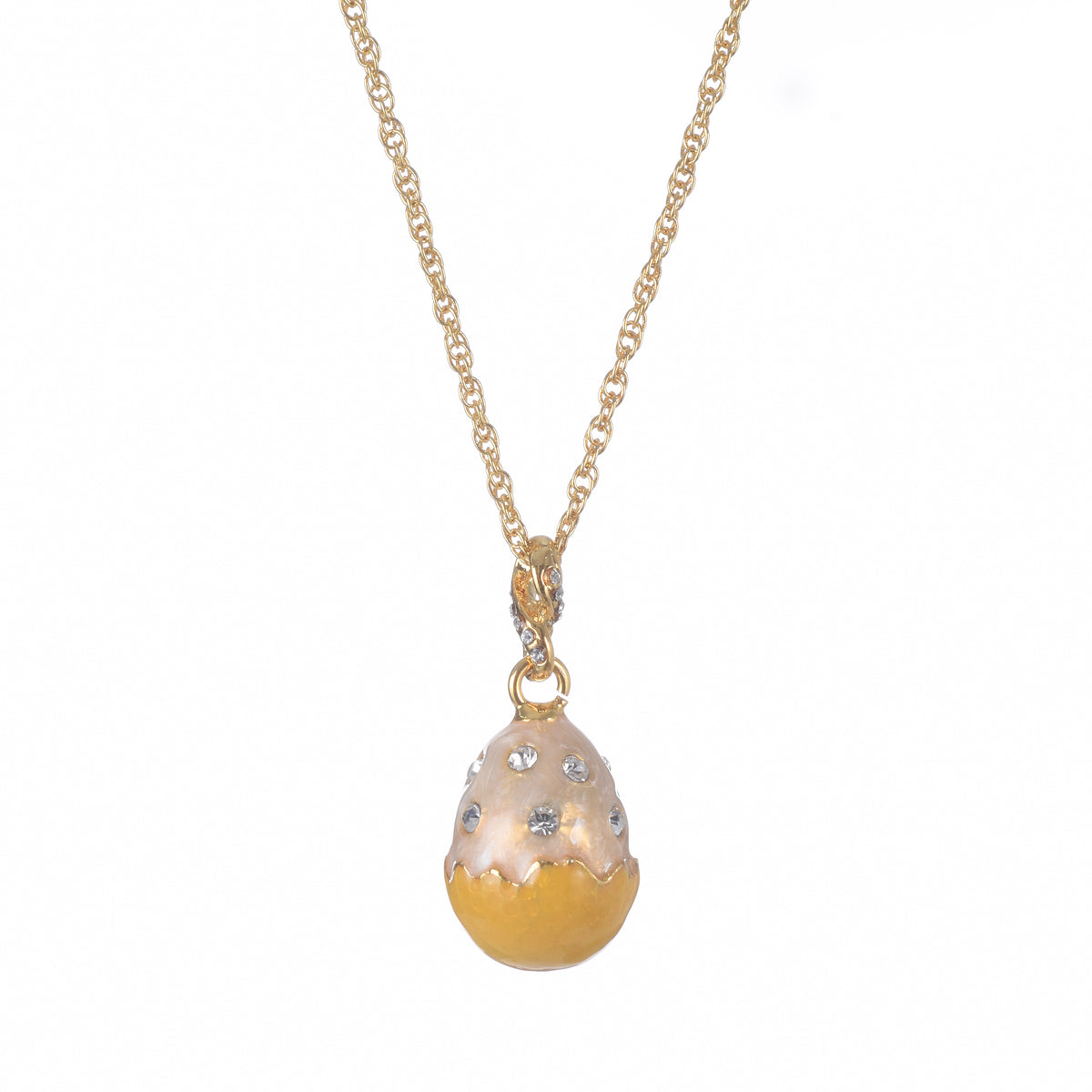 Keren Kopal Yellow Egg Pendant Necklace