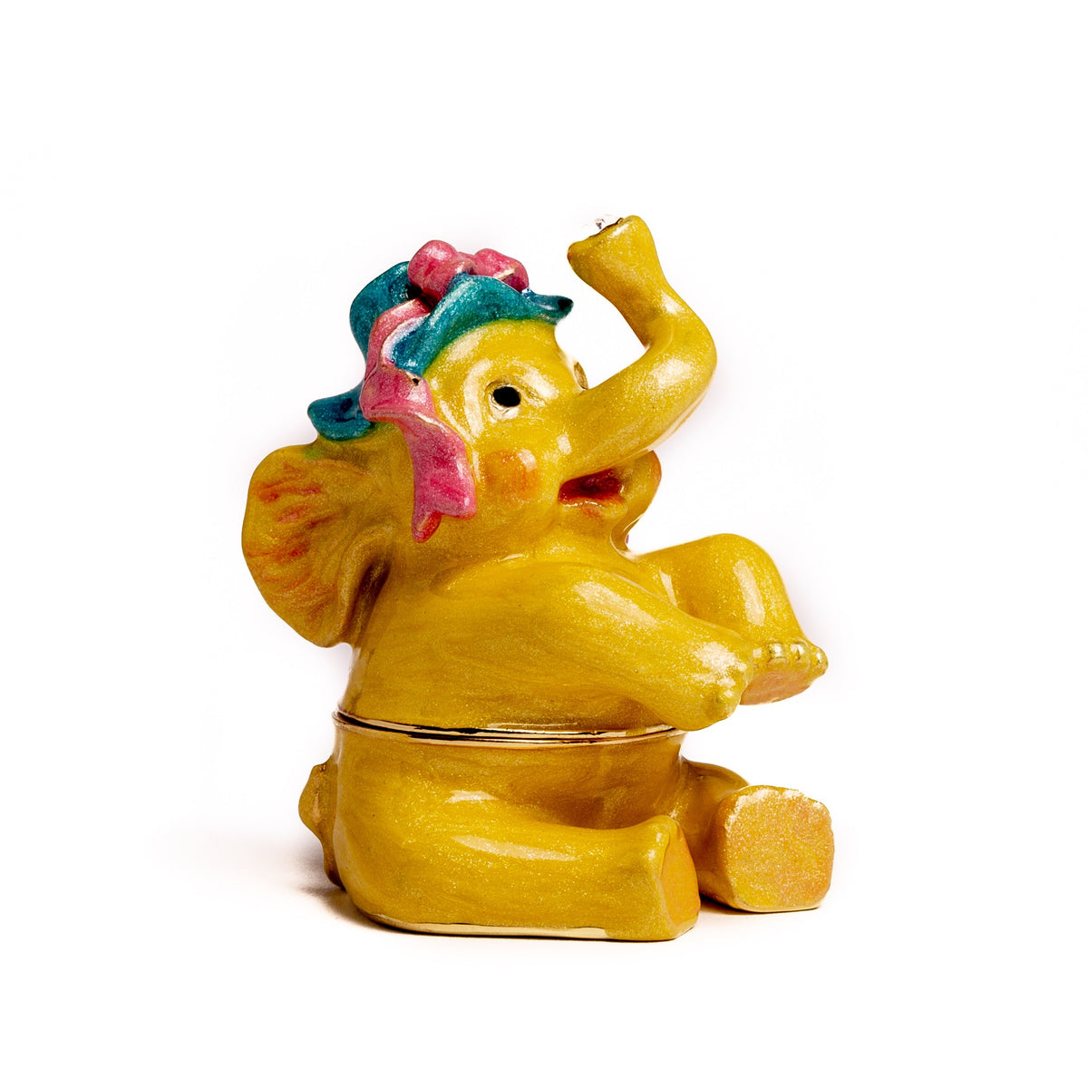 Keren Kopal Sitting Yellow Elephant