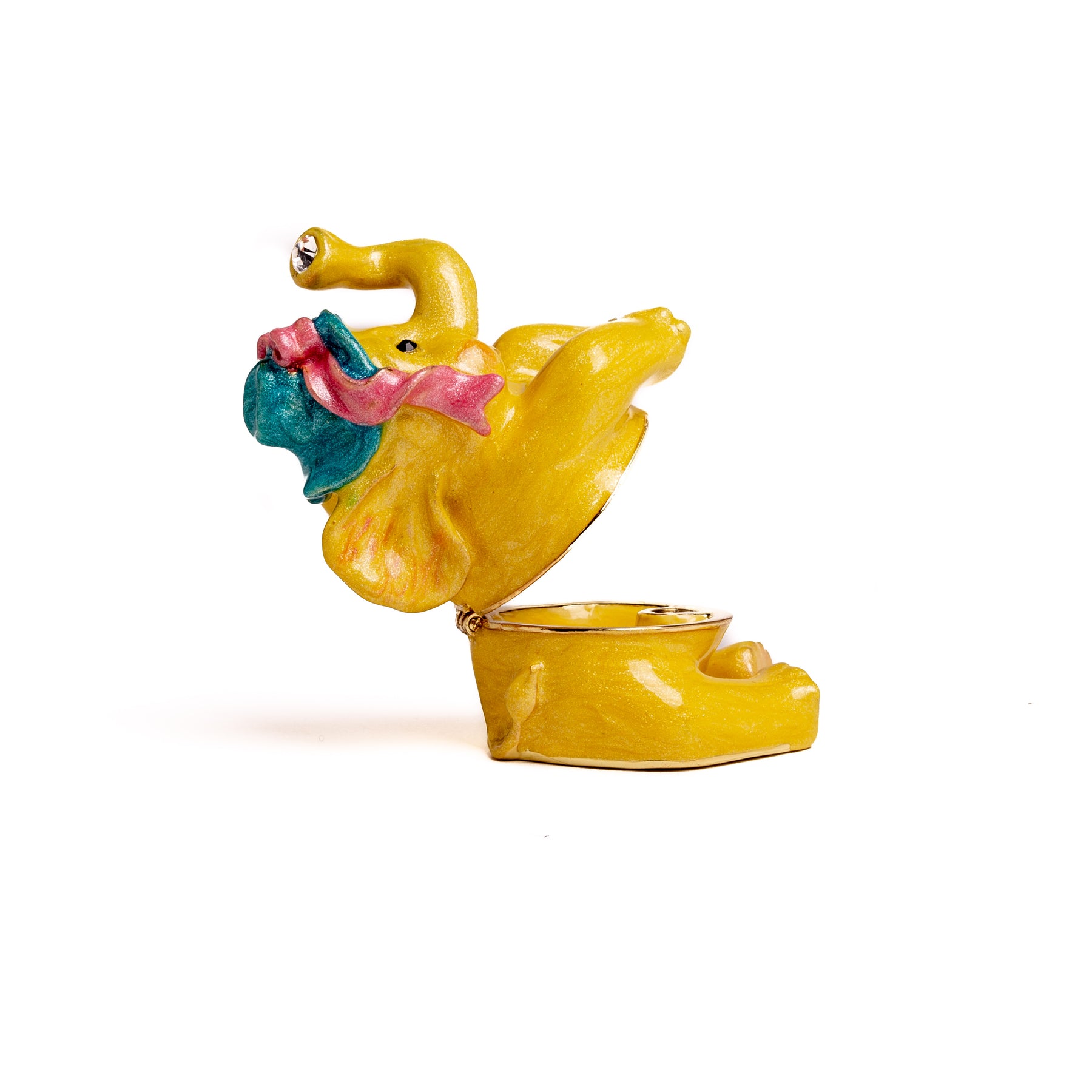 Keren Kopal Sitting Yellow Elephant