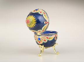 Keren Kopal Blue Colorful Russian Egg