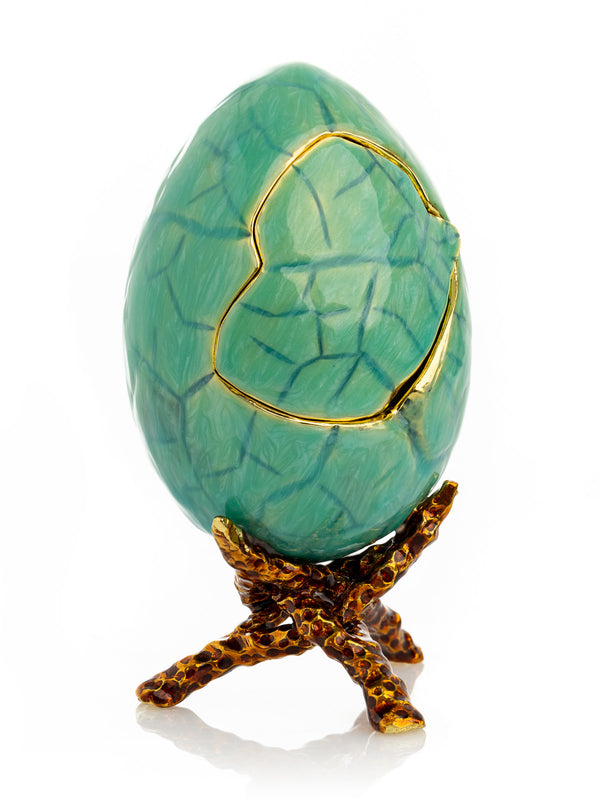 Turquoise Faberge Egg