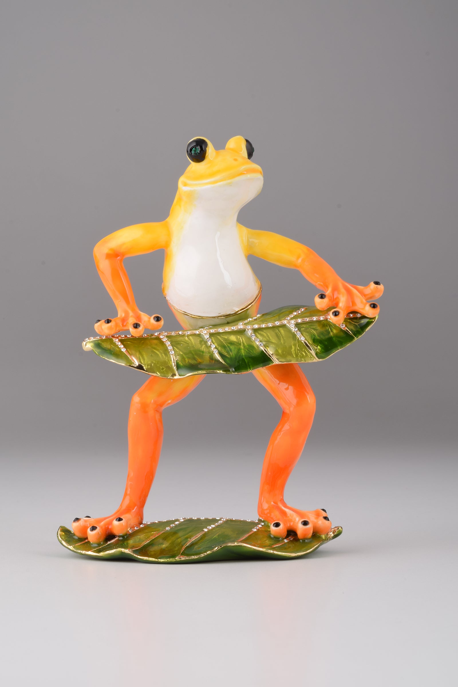 Keren Kopal Frog Playing on Keyboards