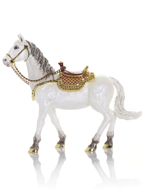 Keren Kopal White Horse Limited Edition 1-250 trinket box