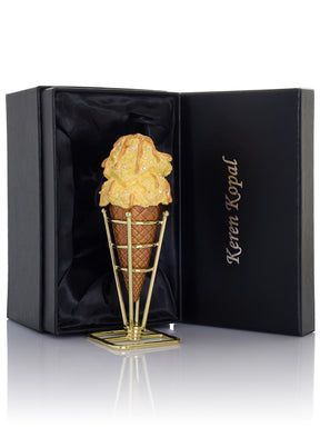 Spécial Été Boîte à bijoux Cornet de Glace Caramel Salé Vanille