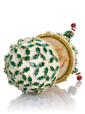 Keren Kopal Christmas Reindeer Musical Carousel Playing Jingle Bells