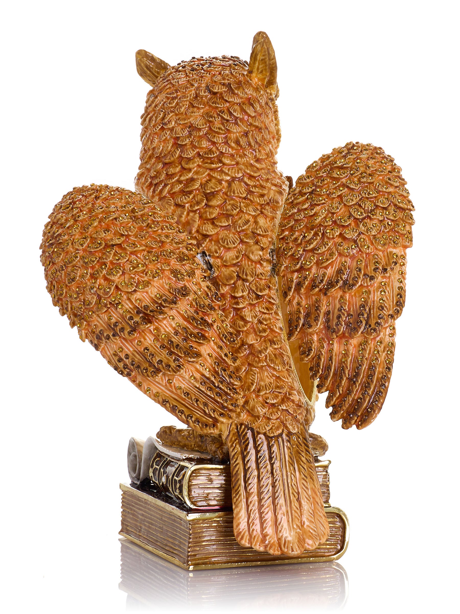 Keren Kopal Wise Owl on Books Trinket Box Limited Edition