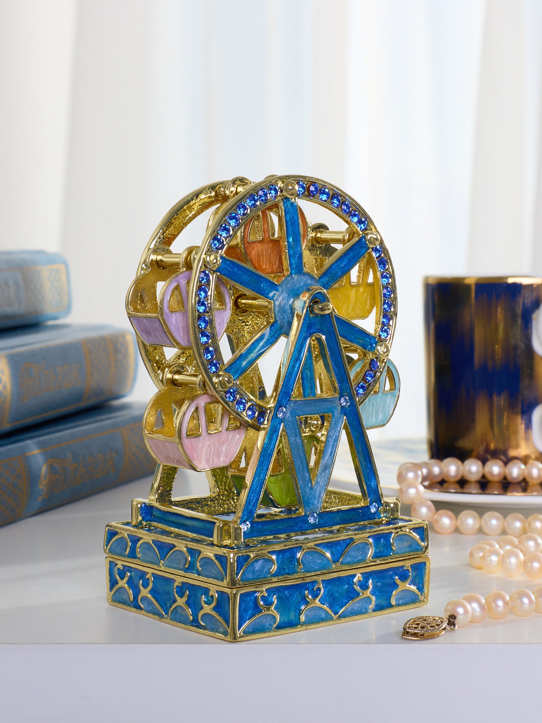 Keren Kopal The Carnival Romance Ferris Wheel Trinket Box by Keren Kopal