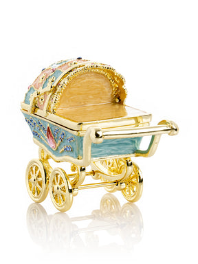 Baby Carriage trinket box