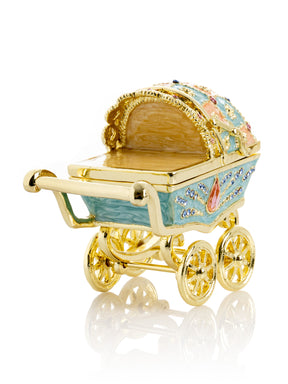 Baby Carriage trinket box