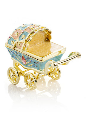 Baby Carriage trinket box