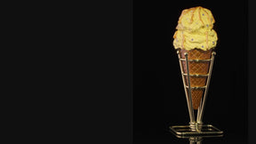 Spécial Été Boîte à bijoux Cornet de Glace Caramel Salé Vanille
