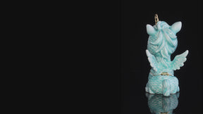 Cute Blue Unicorn Horse trinket Box Limited Edition 1-250