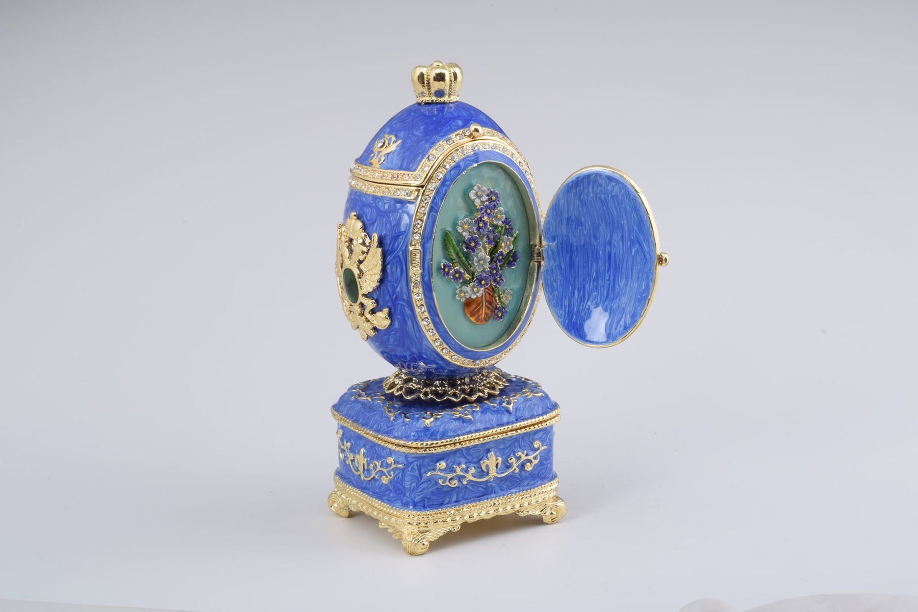 Blue Royal Faberge Egg