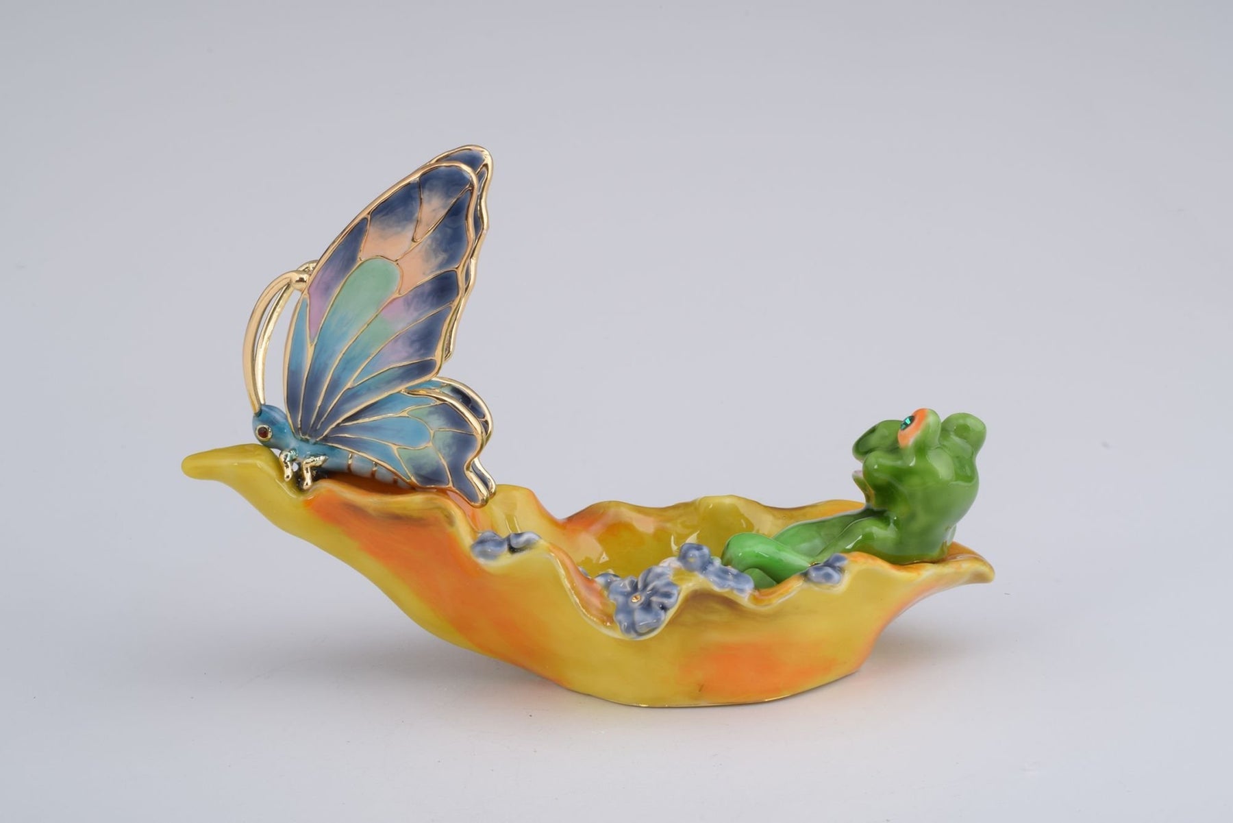 Keren Kopal Frog and a Butterfly in a Shell  107.50