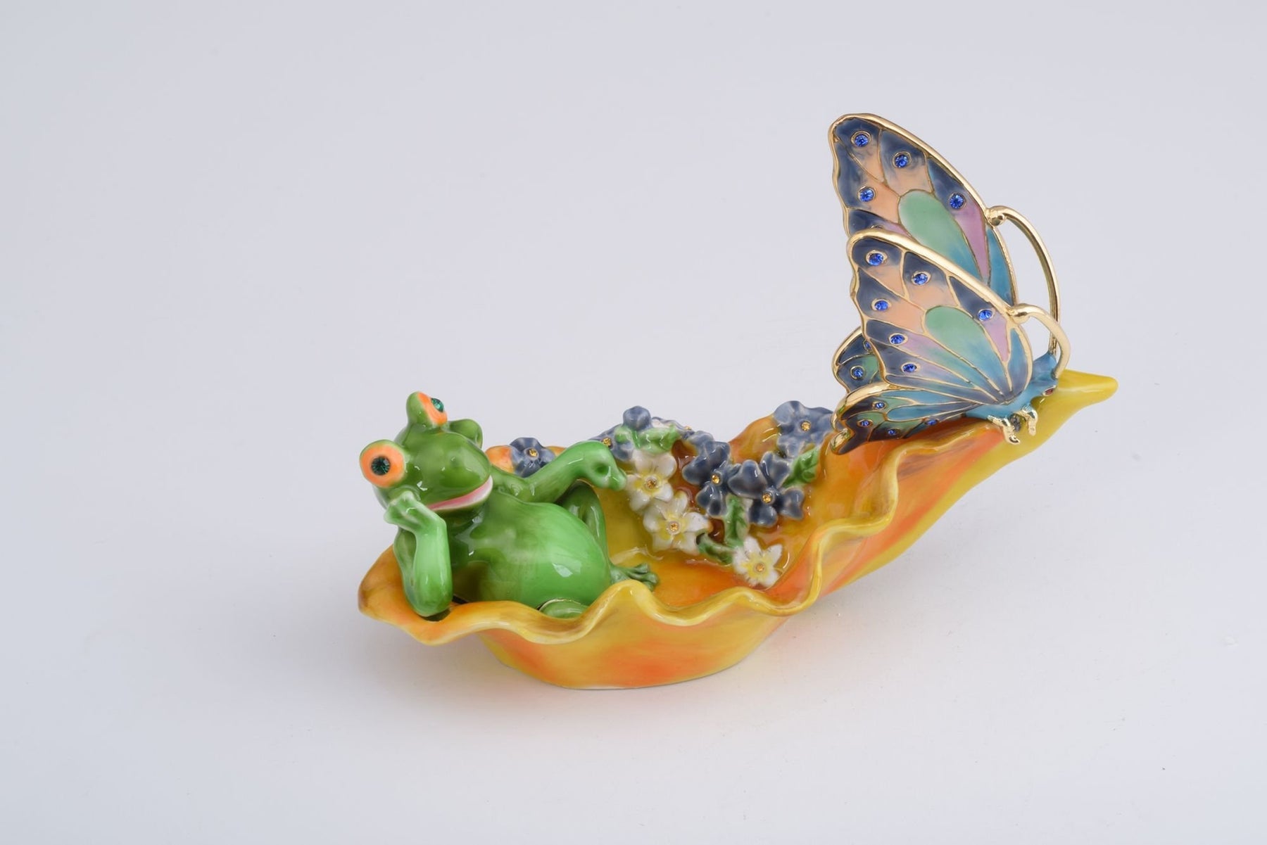 Keren Kopal Frog and a Butterfly in a Shell  107.50