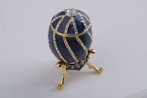 Keren Kopal Gold & Blue Faberge Egg  62.25