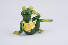 Keren Kopal Gymnastic Frog with a Yellow Shirt  62.62