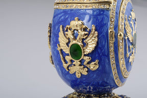 Blue Royal Faberge Egg