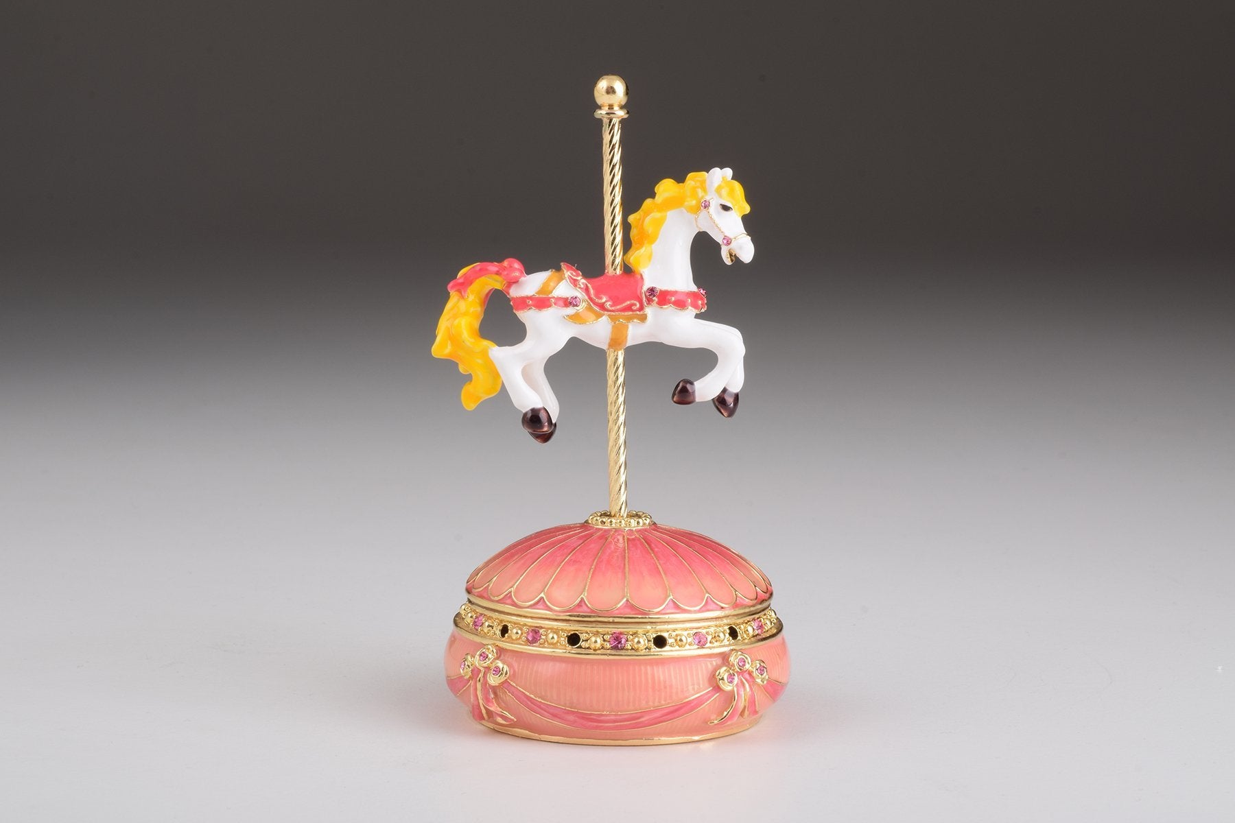 Keren Kopal Pink Wind up Musical Carousel  86.50