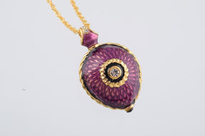 Keren Kopal Purple Love Egg Pendant Necklace  39.00