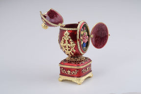 Keren Kopal Red Royal Faberge Egg  154.00