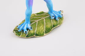 Keren Kopal Singing Frog on a Leaf  144.00