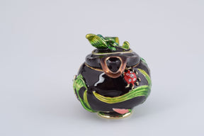 Keren Kopal Teapot Decorated with a Ladybug and a Dragonfly  57.75