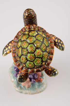 Keren Kopal Turtle on a Rock  76.50