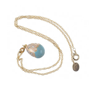 Turquoise Egg Pendant Necklace jewelry Keren Kopal