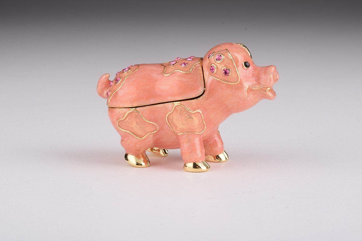 Pink Pig trinket box Keren Kopal